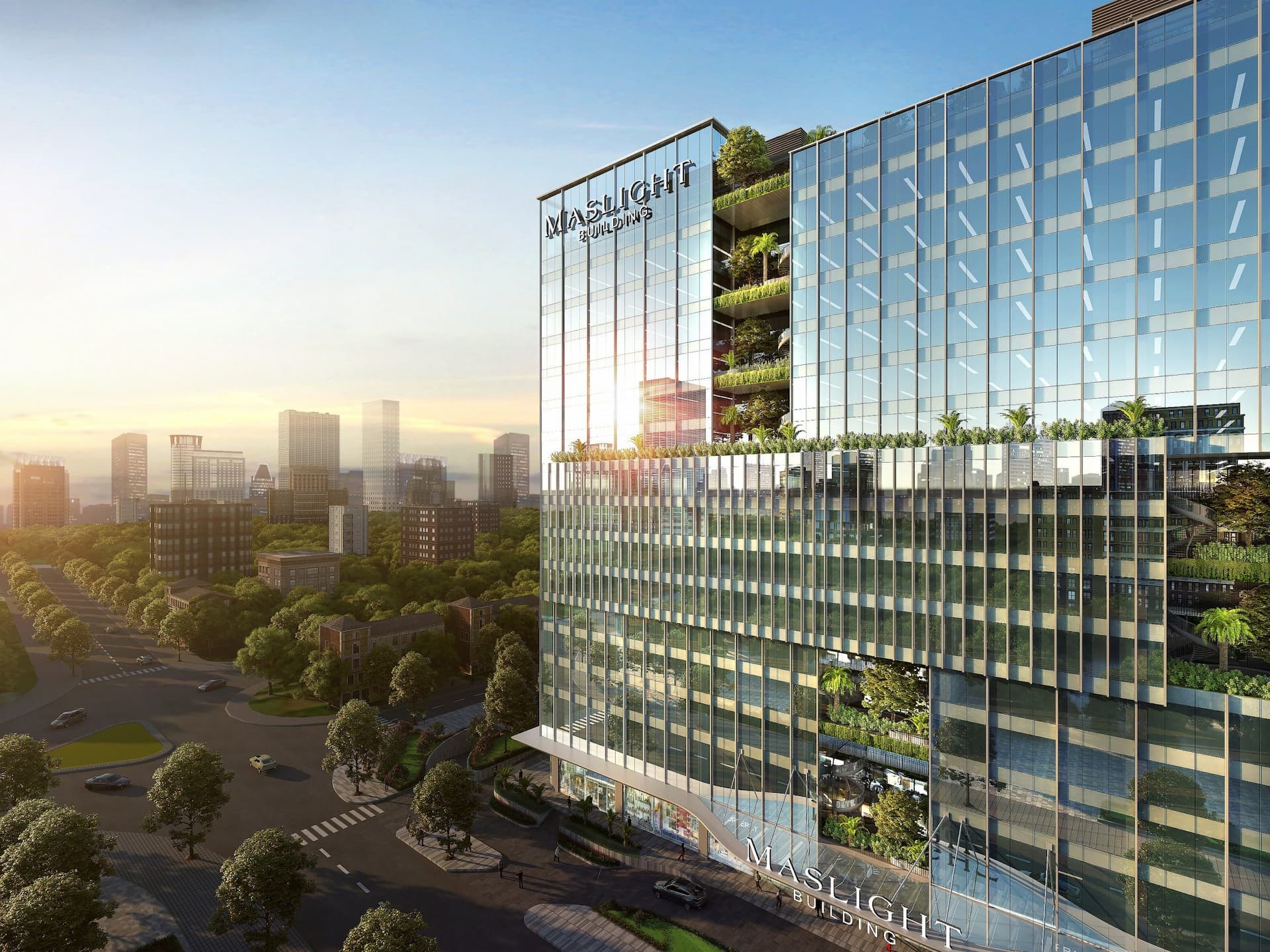 Maslight Tower cho thuê văn phòng Hạng A tại Cầu Giấy