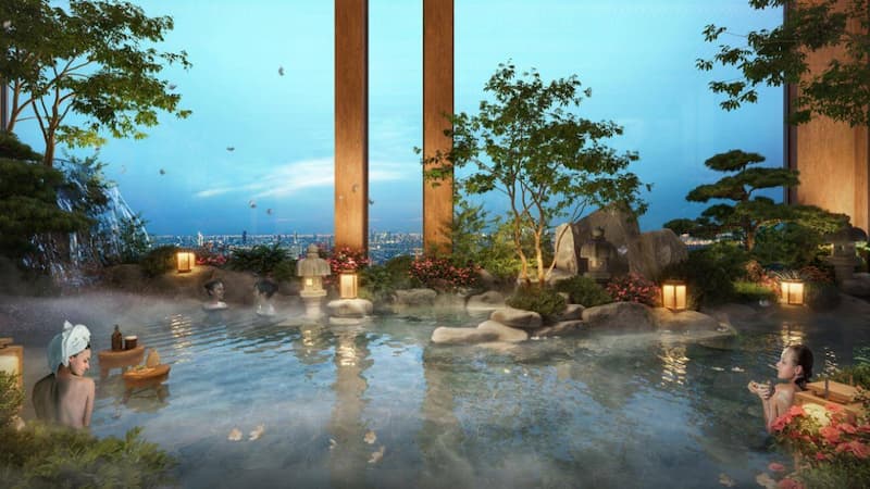 Phân khu khoáng nóng tại Alluvia City